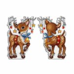 (image for) Christmas Helper Plastic Canvas Ornament Kit